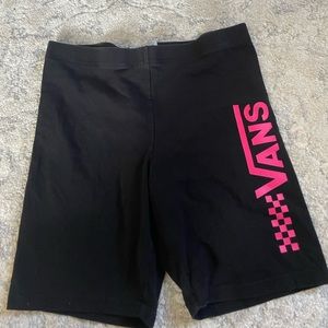 Vans biker shorts size:small